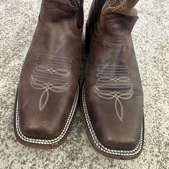 J.B. Dillon Women’s Aven’s Brown Cowboy Western Boots 11 - Picture 4 of 10